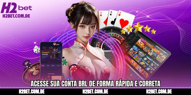 Acesse sua conta BRL de forma rápida e correta