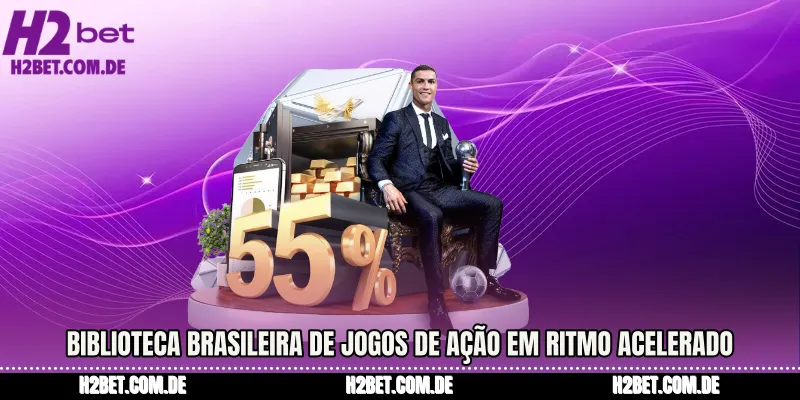 Biblioteca brasileira de jogos de ação em ritmo acelerado