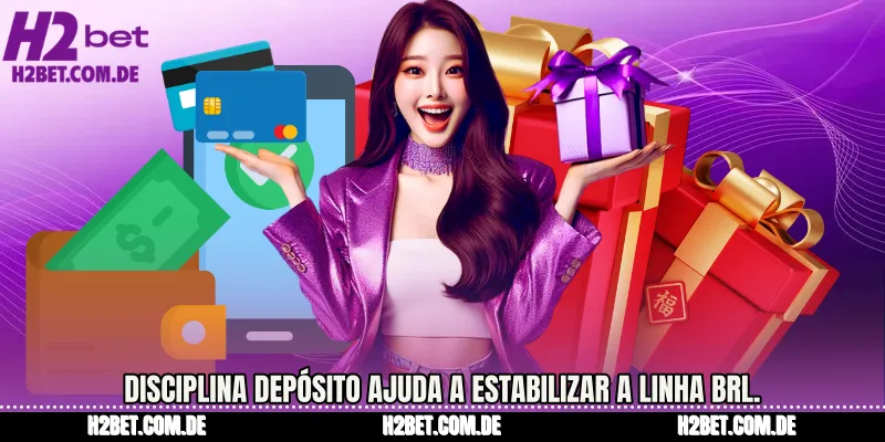 Disciplina Depósito ajuda a estabilizar a linha BRL.