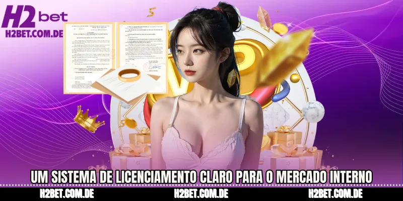 Um sistema de licenciamento claro para o mercado interno